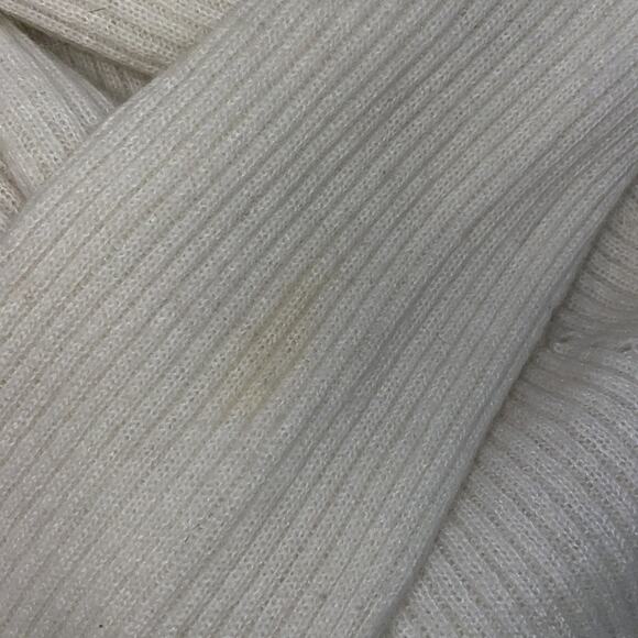 All Saints White Wool Alpaca Sweater L - Picture 9 of 9